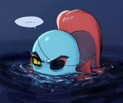undyne from undertale by poroi (poro586)