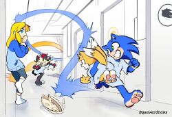 maria robotnik from sonic (series) by quaverdraws
