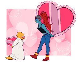alphys from undertale by bluebertea