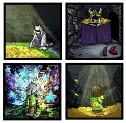 asgore dreemurr from undertale by zeeetto007