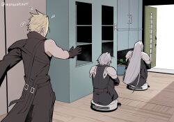 cloud strife from final fantasy by zi (murasaki0615)