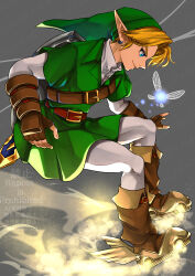 link from the legend of zelda by mi9clous