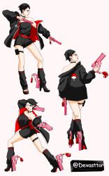 uchiha sarada from bayonetta (series)