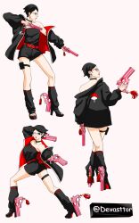 uchiha sarada from bayonetta (series)