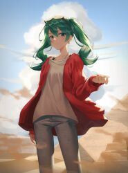 hatsune miku from suna no wakusei (vocaloid)