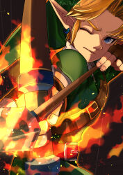 link from the legend of zelda by mi9clous