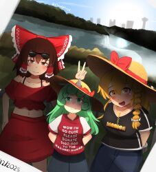 hakurei reimu from touhou