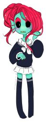 undyne from undertale by strongfish (artist)