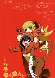 kanbaru suruga from monogatari (series) by watanabe akio