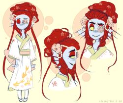 undyne from undertale by strongfish (artist)