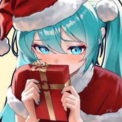 hatsune miku from christmas by wuhe2233pz