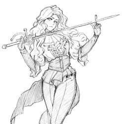 maelle (clair obscur: expedition 33) from clair obscur: expedition 33 by rakusakugk
