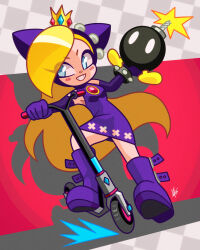 warupeach from super mario bros. by louis lloyd-judson