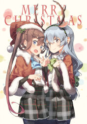 asagumo (kancolle) from christmas by amana (pocketkey)