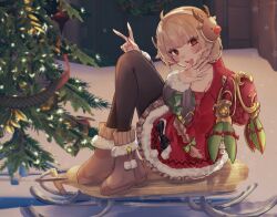 juno (overwatch) from christmas