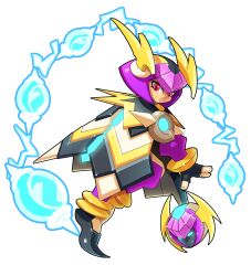 dynatron (mighty no. 9) from mega man (series) by ultimatemaverickx