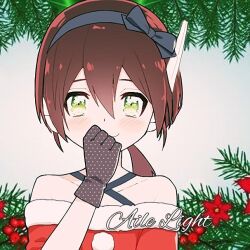 aile (mega man zx) from christmas