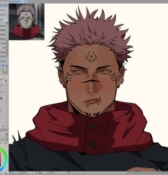 ryoumen sukuna (jujutsu kaisen) from jujutsu kaisen
