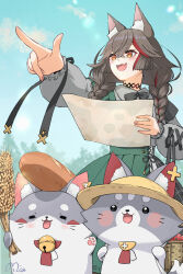 miofa (ookami mio) from hololive
