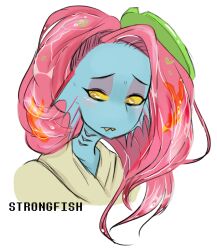undyne from undertale by strongfish (artist)