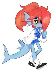 undyne from funamusea by strongfish (artist)