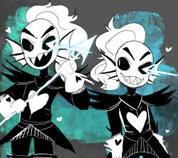 undyne from undertale by strongfish (artist)