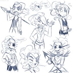 undyne from undertale by strongfish (artist)