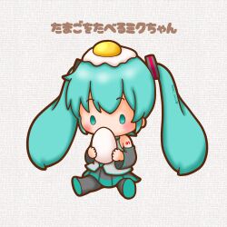 hatsune miku from vocaloid