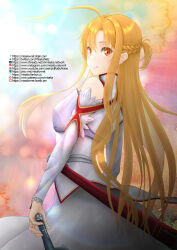 asuna (sao) from sword art online