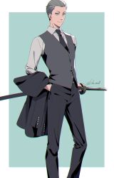 sasakibe choujirou from bleach