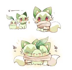 chikorita from pokemon by yupo 0322
