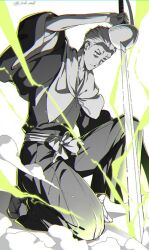 sasakibe choujirou from bleach