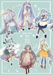 hatsune miku from vocaloid