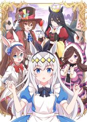 agnes tachyon (umamusume) from alice's adventures in wonderland by funamori
