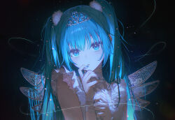 hatsune miku from vocaloid by nagu