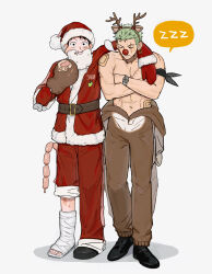 monkey d. luffy from christmas