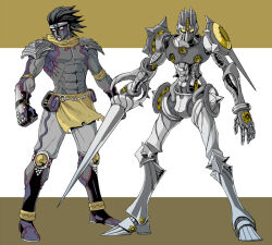 silver chariot from jojo no kimyou na bouken by mahito (tranjistor)