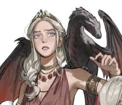 daenerys targaryen from a song of ice and fire by etceteraart