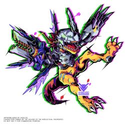 metalgreymon from digimon