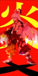 fujiwara no mokou from touhou by itomugi-kun