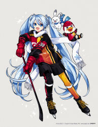 hatsune miku from vocaloid
