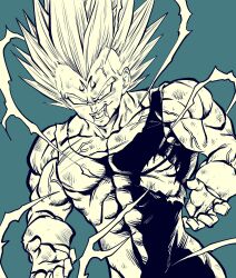 majin vegeta from dragon ball by lee (dragon garou)