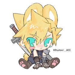 cloud strife from final fantasy