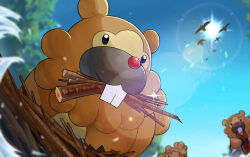 bidoof from pokemon