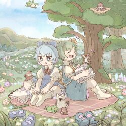 cirno from touhou by chigu
