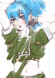 leona heidern from the king of fighters