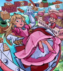 mario from super mario bros. by rogerwitt