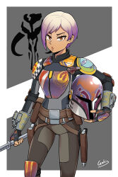 sabine wren from star wars by galois