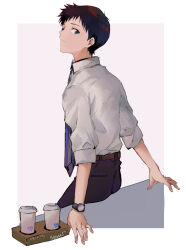 ikari shinji from neon genesis evangelion