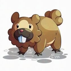 bidoof from pokemon